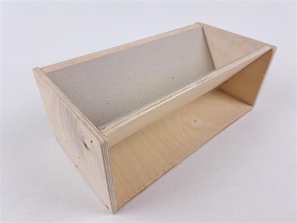 Vorstechkanal aus Holz, Einlagebreite 25 cm, inkl. Einlagekarton | Bild 1