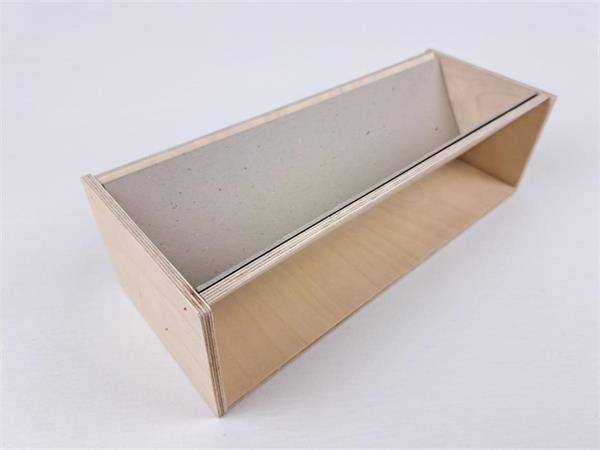 Vorstechkanal aus Holz, Einlagebreite 34 cm, inkl. Einlagekarton | Bild 1